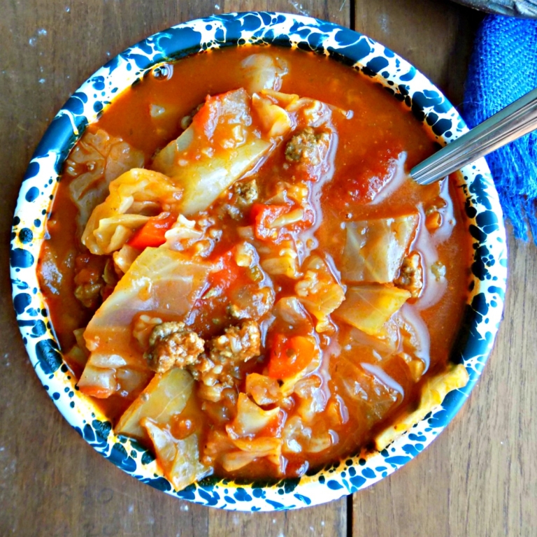 Stuffed Cabbage Soup My Homemade Roots