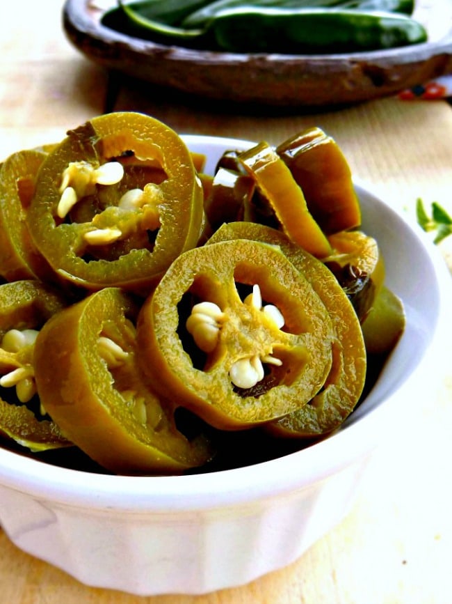 Mexican Style Pickled Jalapenos