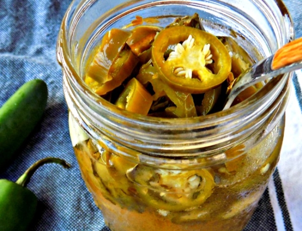 Mexican-Style Pickled Jalapenos
