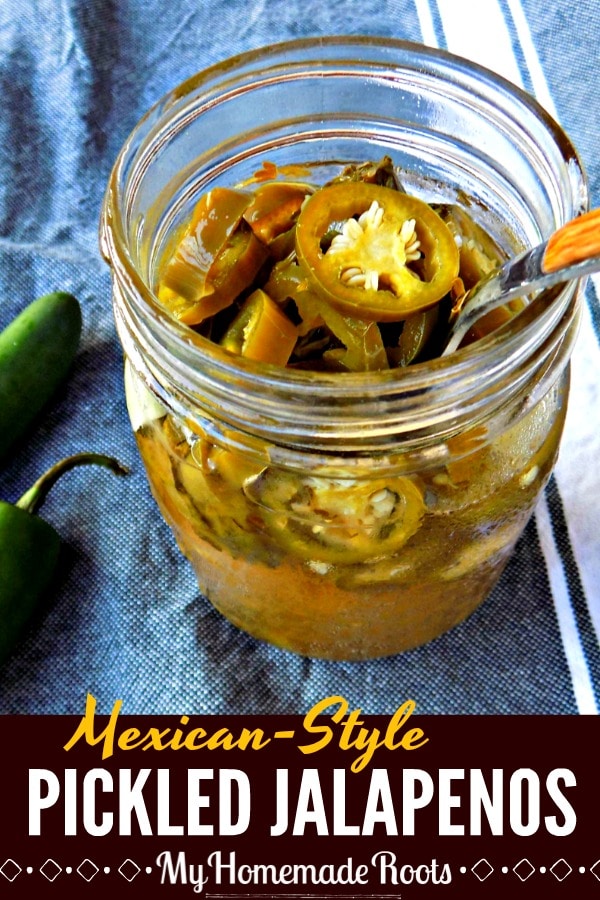 Mexican Style Pickled Jalapenos My Homemade Roots