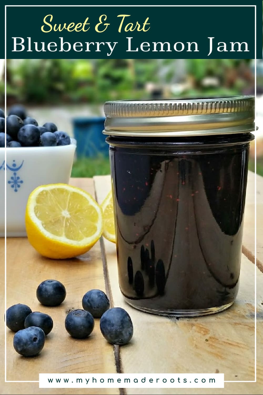 Blueberry Lemon Jam My Homemade Roots