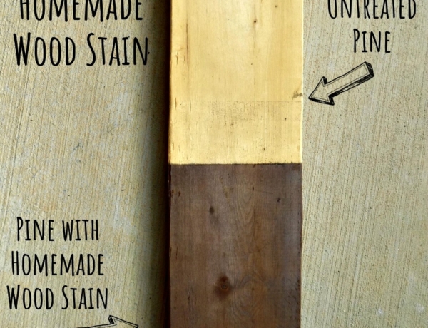Make Your Own Homemade Wood Stain with a Few Household Ingredients