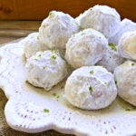 Key Lime Snowball Cookies