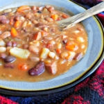 Kielbasa and 15 Bean Soup - My Homemade Roots