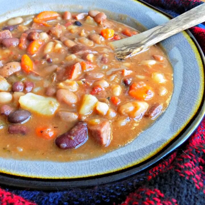 Kielbasa and 15 Bean Soup