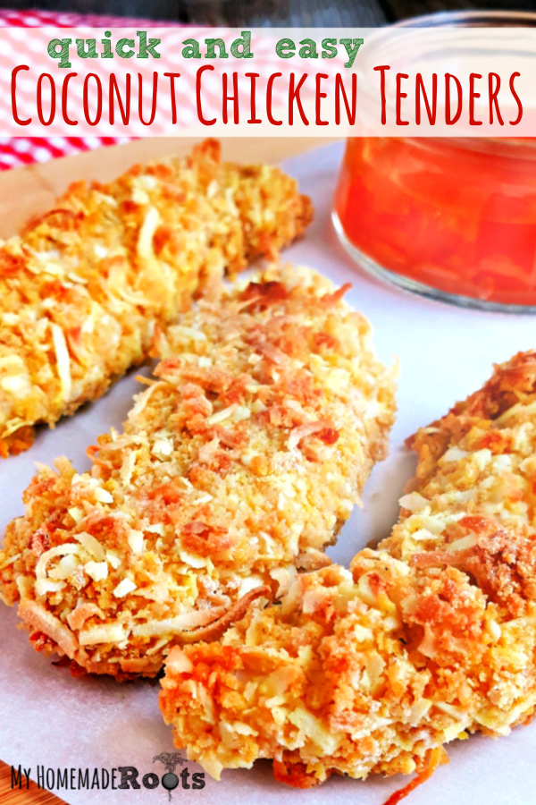 Quick and Easy Coconut Chicken Tenders