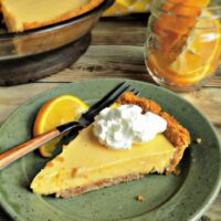 Meyer Lemon Pie – a Seasonal Winter Dessert