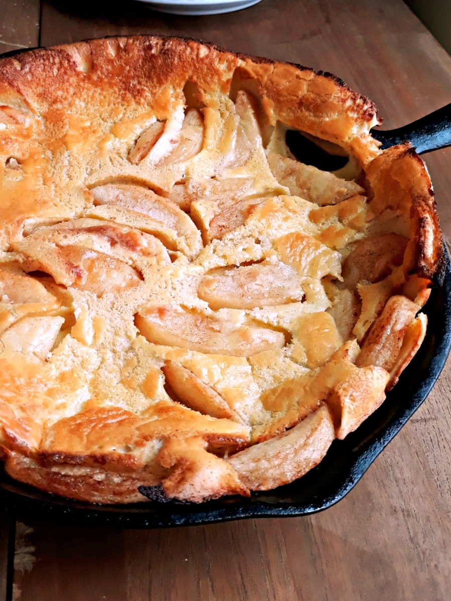 Apple Dutch Baby - My Homemade Roots