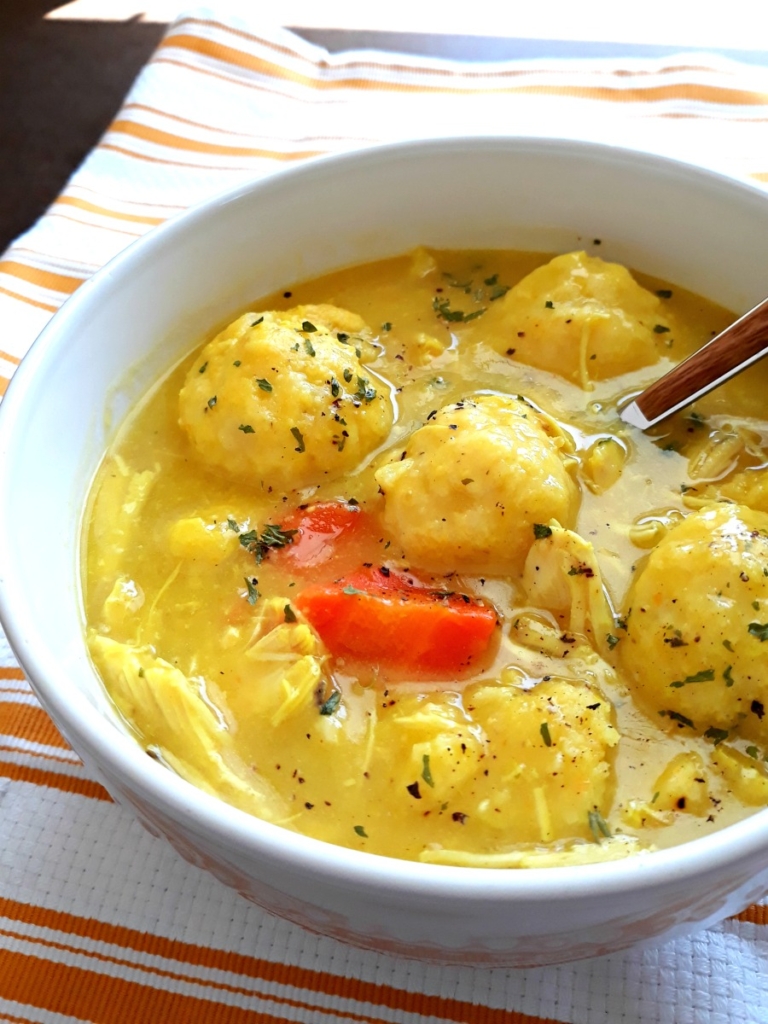 Old-Fashioned Chicken and Dumplings - My Homemade Roots