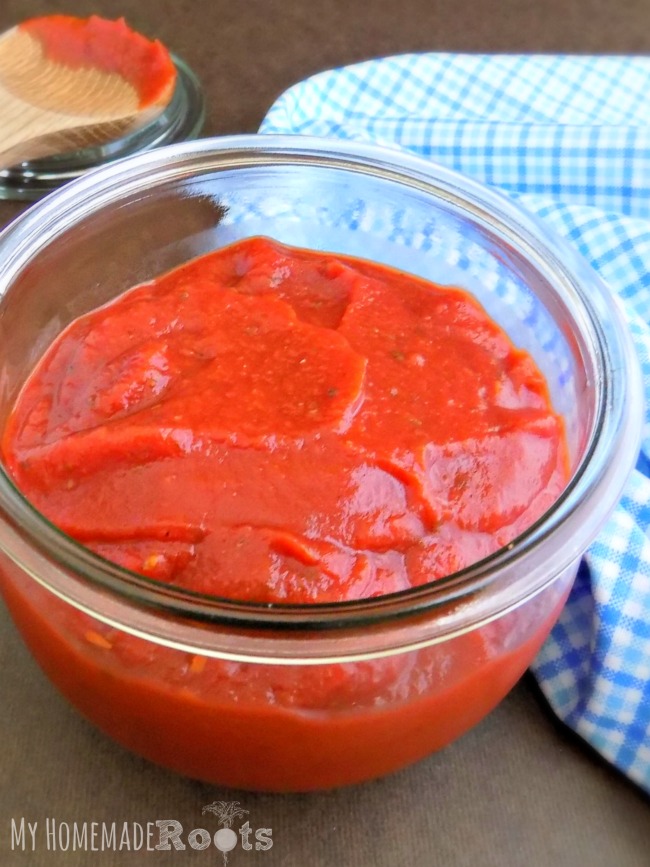 Quick and Easy Pantry Pizza Sauce My Homemade Roots