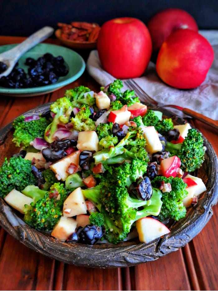 Cherry Pecan Broccoli Salad