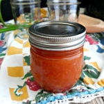 Homemade Peach BBQ Sauce for Canning or Freezing