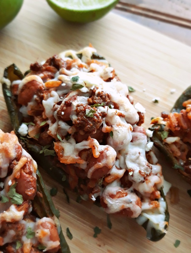 Stuffed Poblano Peppers