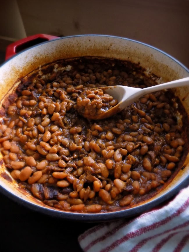 Homemade From Scratch Amish Baked Beans