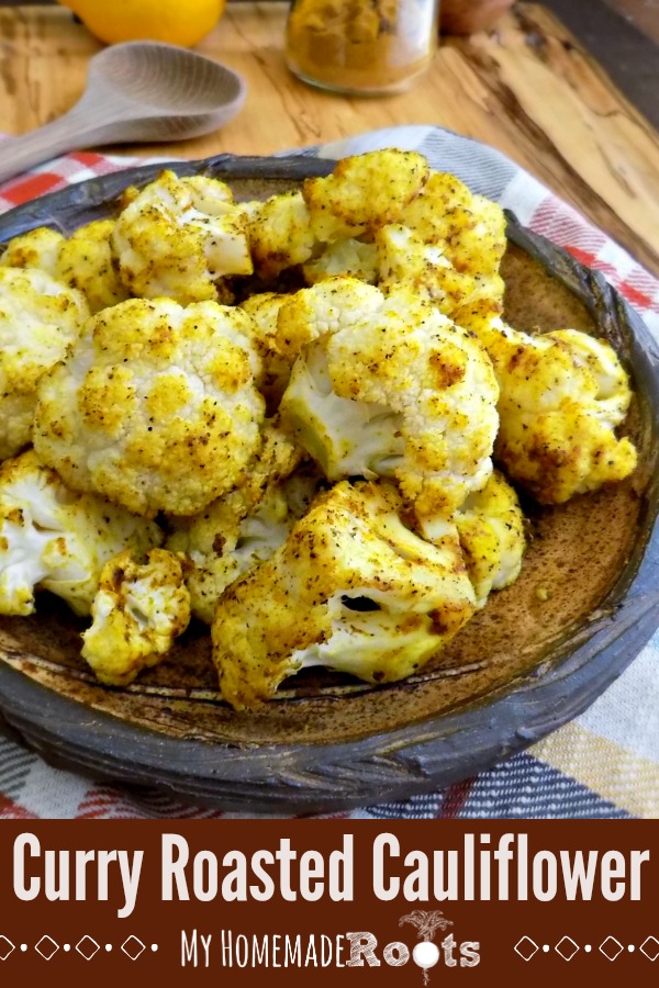 Curry Roasted Cauliflower 