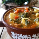 Sausage, Kale and Potato Soup