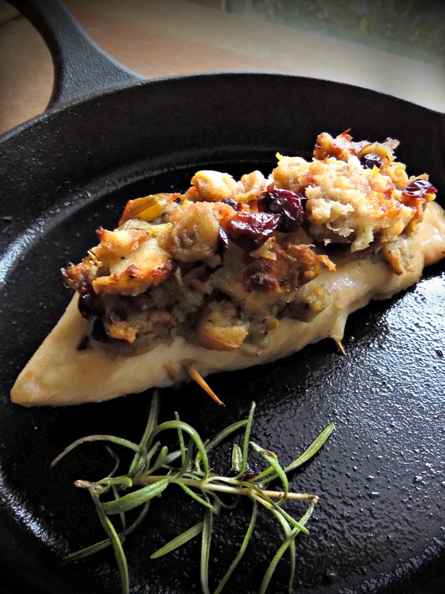 Stuffed Turkey Tenderloins with Cranberries - perfect for Thanksgiving or a small holiday gathering