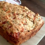 A Crusty Loaf of Cheddar Onion Beer Bread