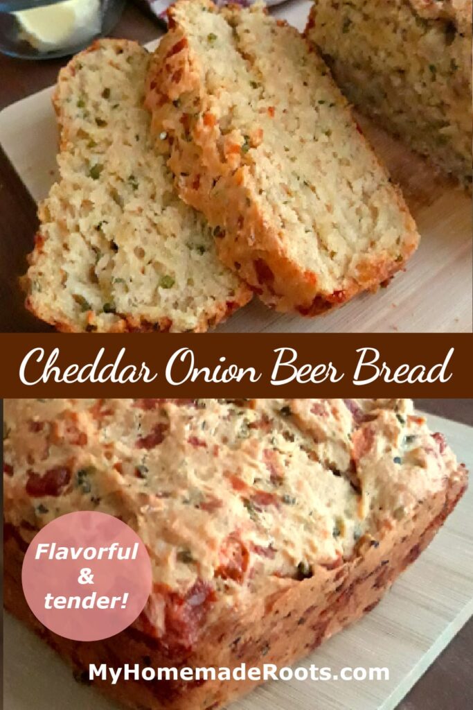 Cheddar Onion Beer Bread