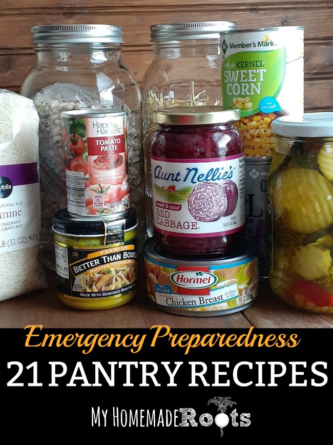 21 Pantry Recipes for Emergency Preparedness