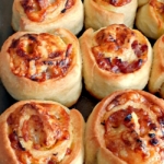 Homemade From-Scratch Ham and Swiss Pinwheels