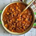 Pot of Autumn Harvest Beef Stew