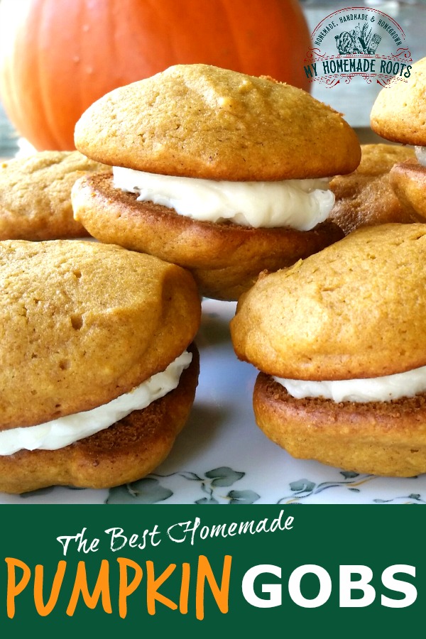 Homemade Pumpkin Gobs aka Whoopie Pies