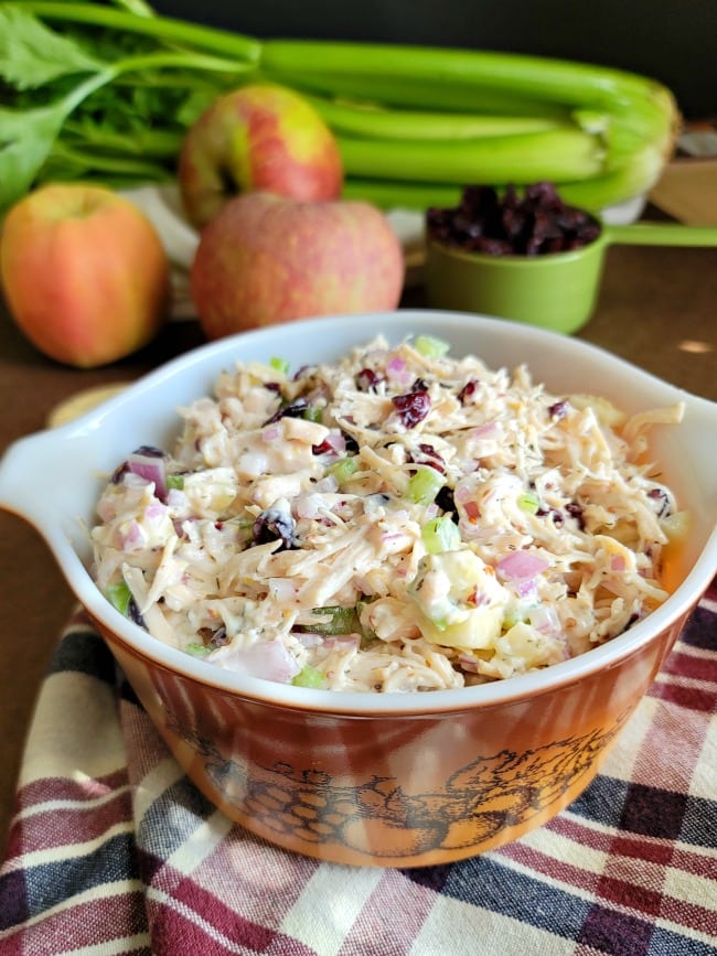 Cranberry Apple Chicken Salad