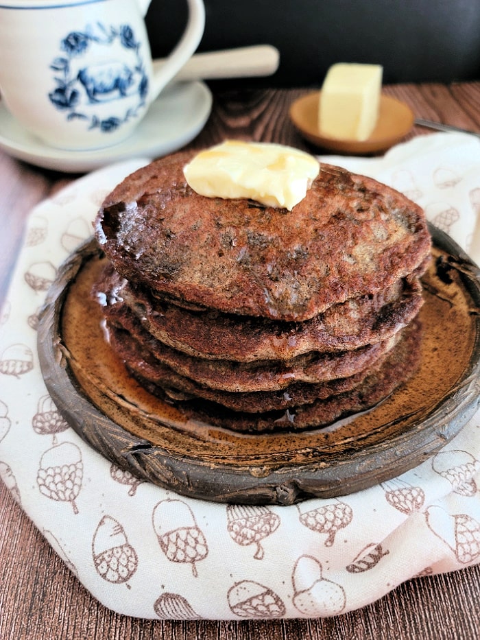 Old-fashioned Buckwheat Pancakes