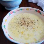 Bowl of Simple Old Fashioned Potato Soup