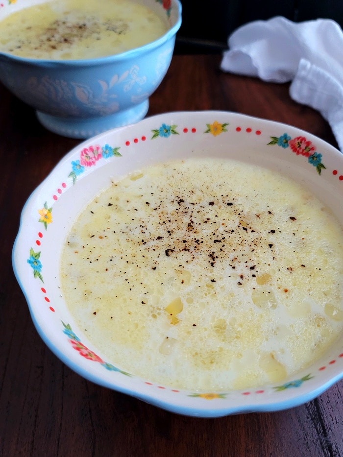 Simple Old-Fashioned Potato Soup - My Homemade Roots