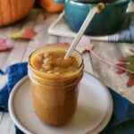 Jar of Homemade Pumpkin Butter