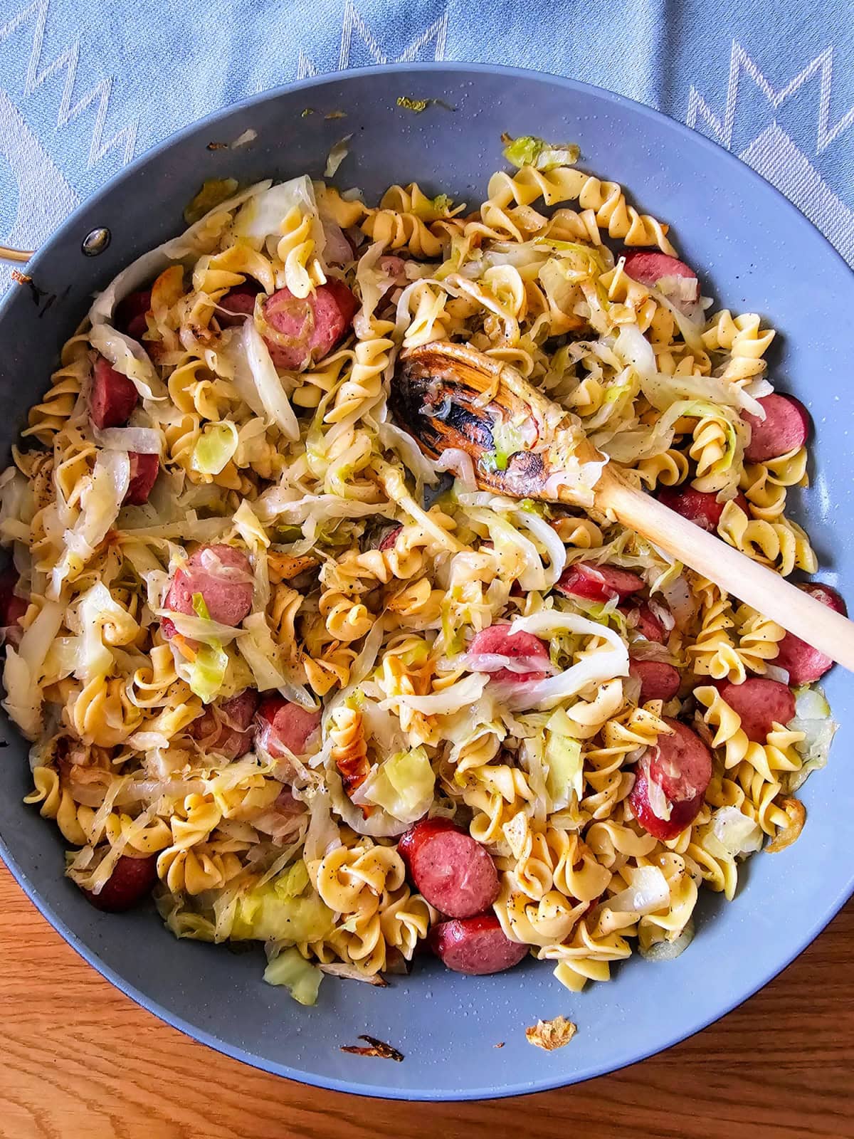 Homemade Haluski (Fried Cabbage and Noodles)