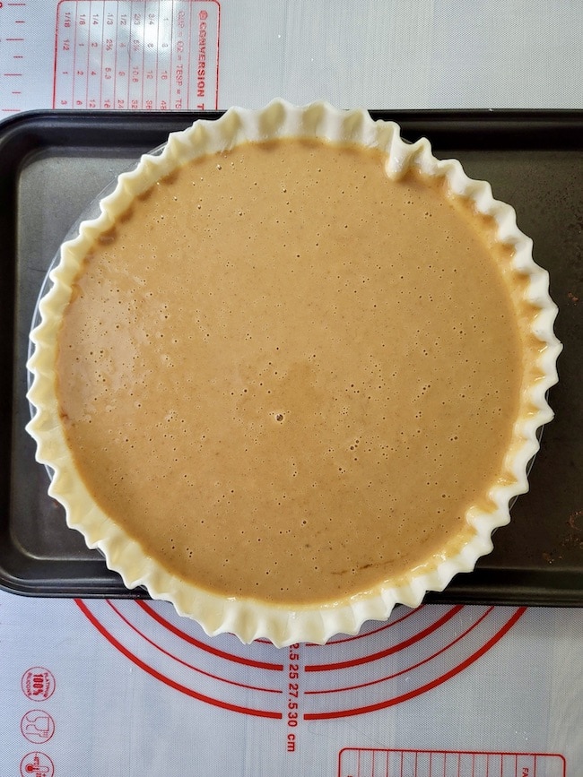 Apple Butter Pumpkin Pie