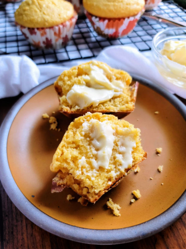 Maple Corn Muffins