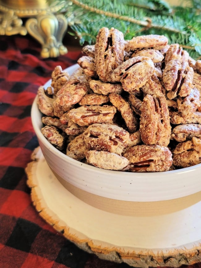 Easy Candied Pecans