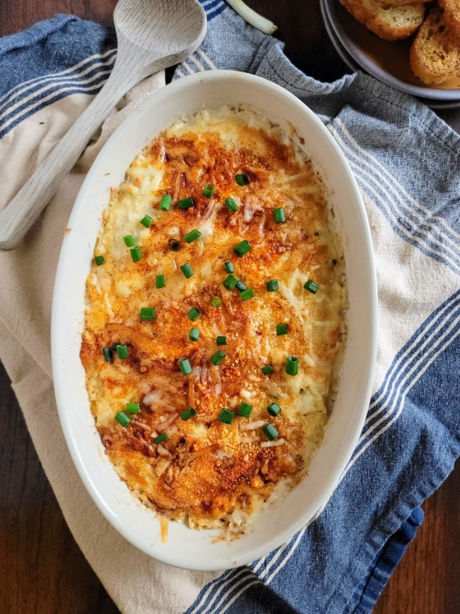 Hot Crab Artichoke Dip - My Homemade Roots