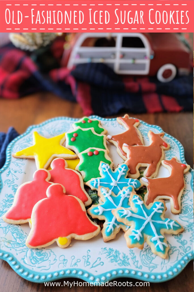 Old Fashioned Iced Sugar Cookies