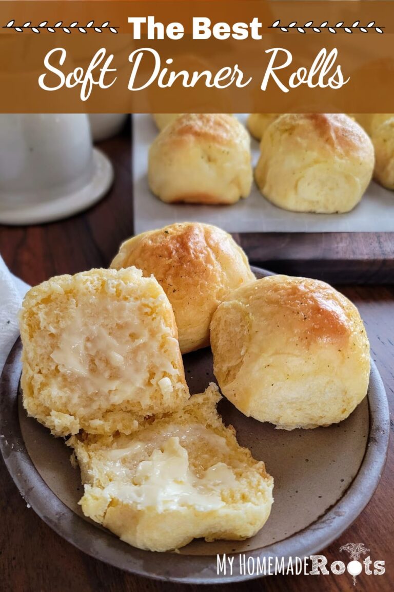 The Best Soft Dinner Rolls - My Homemade Roots