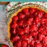 Fresh Strawberry Pie with Homemade Strawberry Glaze