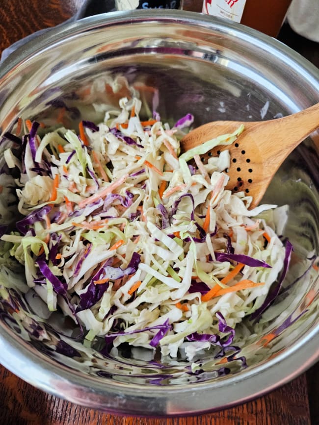 Homemade Creamy Coleslaw