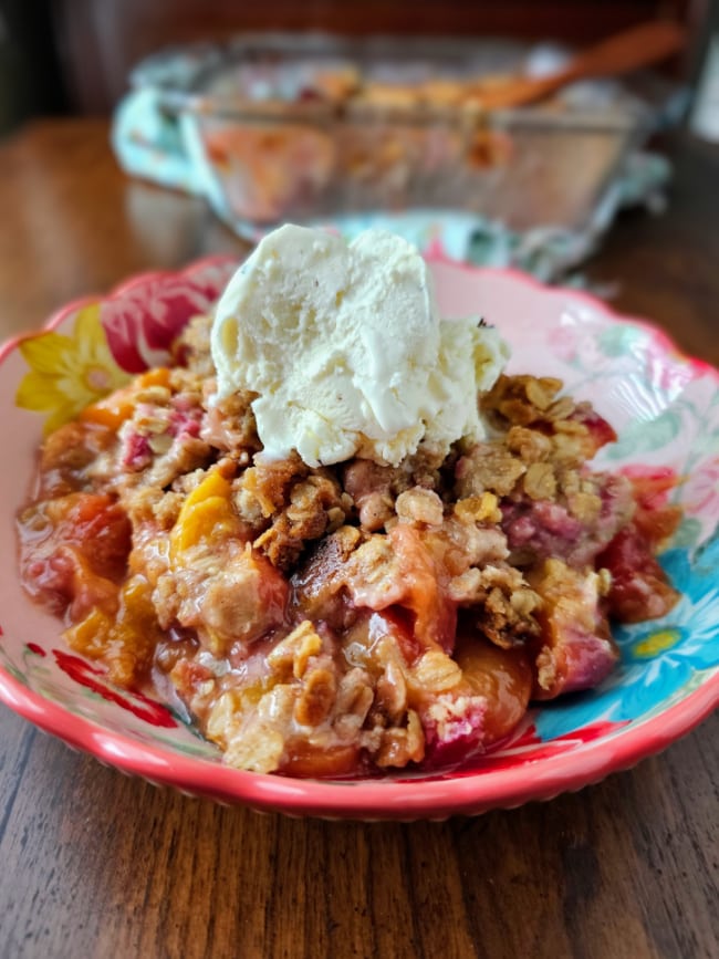 Nectarine Crisp