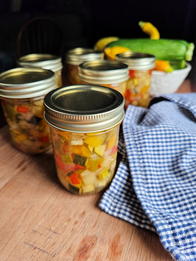 Zucchini Relish for canning