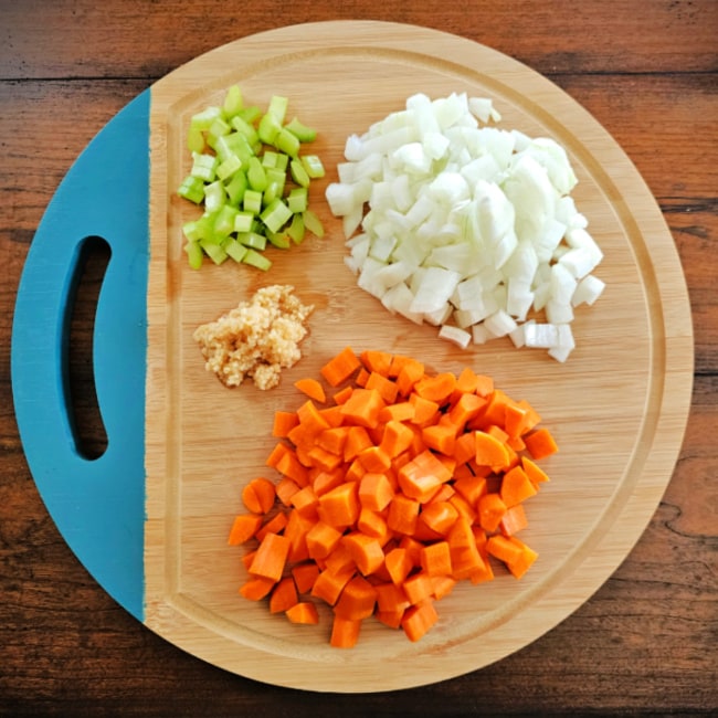 Ingredients for Easy Split Pea Soup