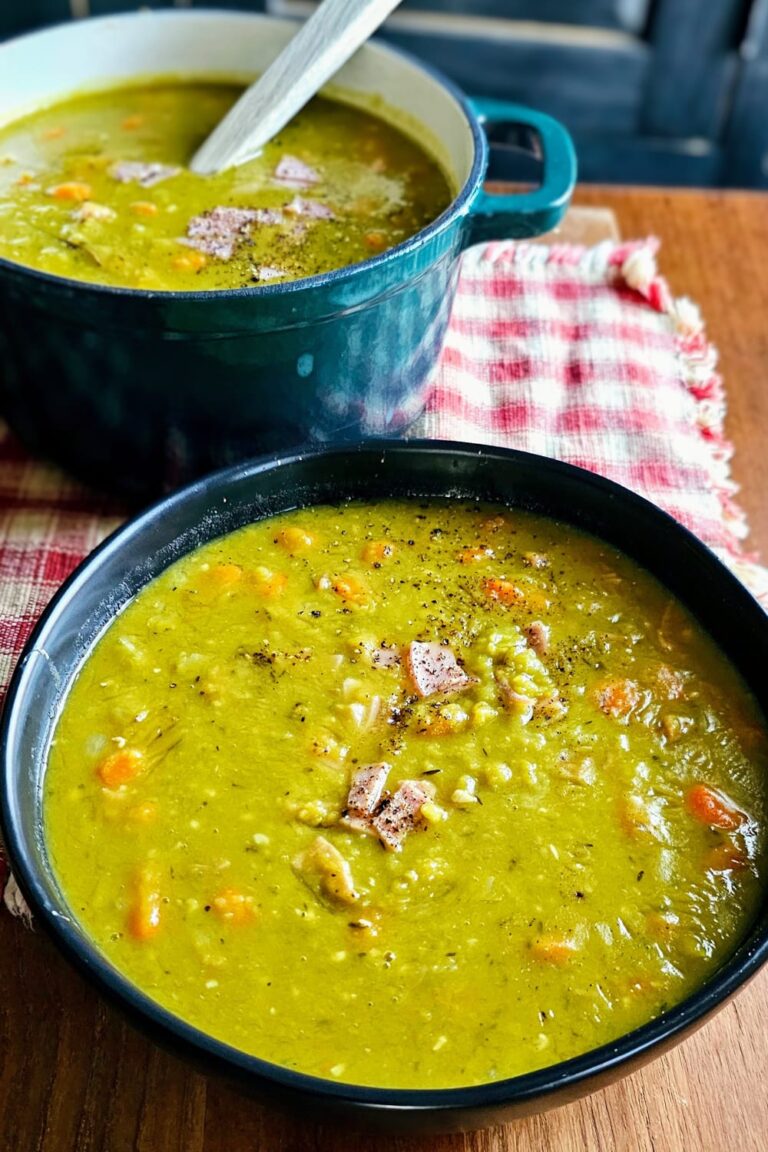 Easy Split Pea Soup Recipe - My Homemade Roots