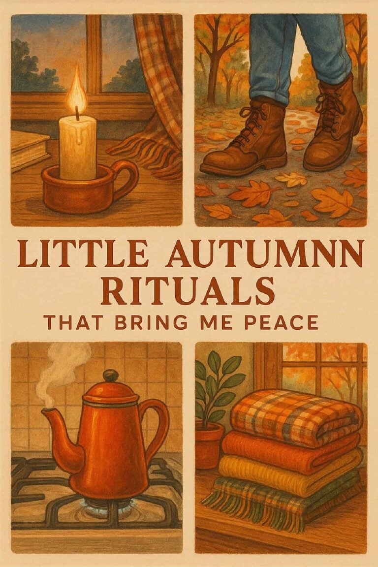 Little Autumn Rituals that Bring me Peace