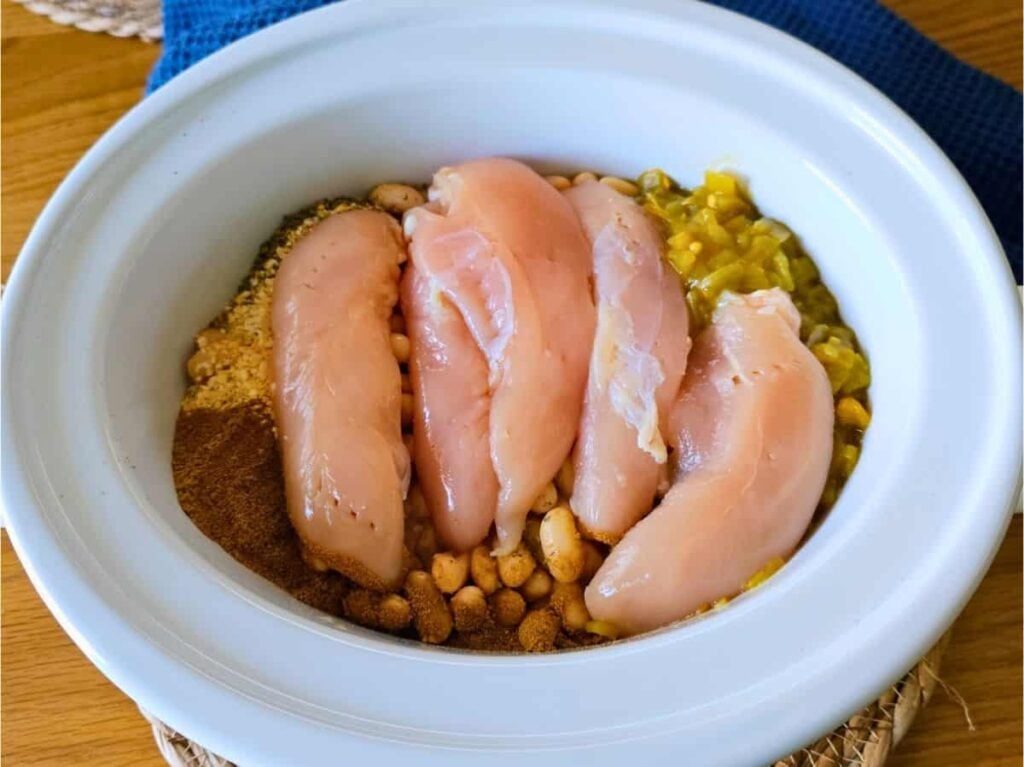 Crockpot White Chicken Chili
